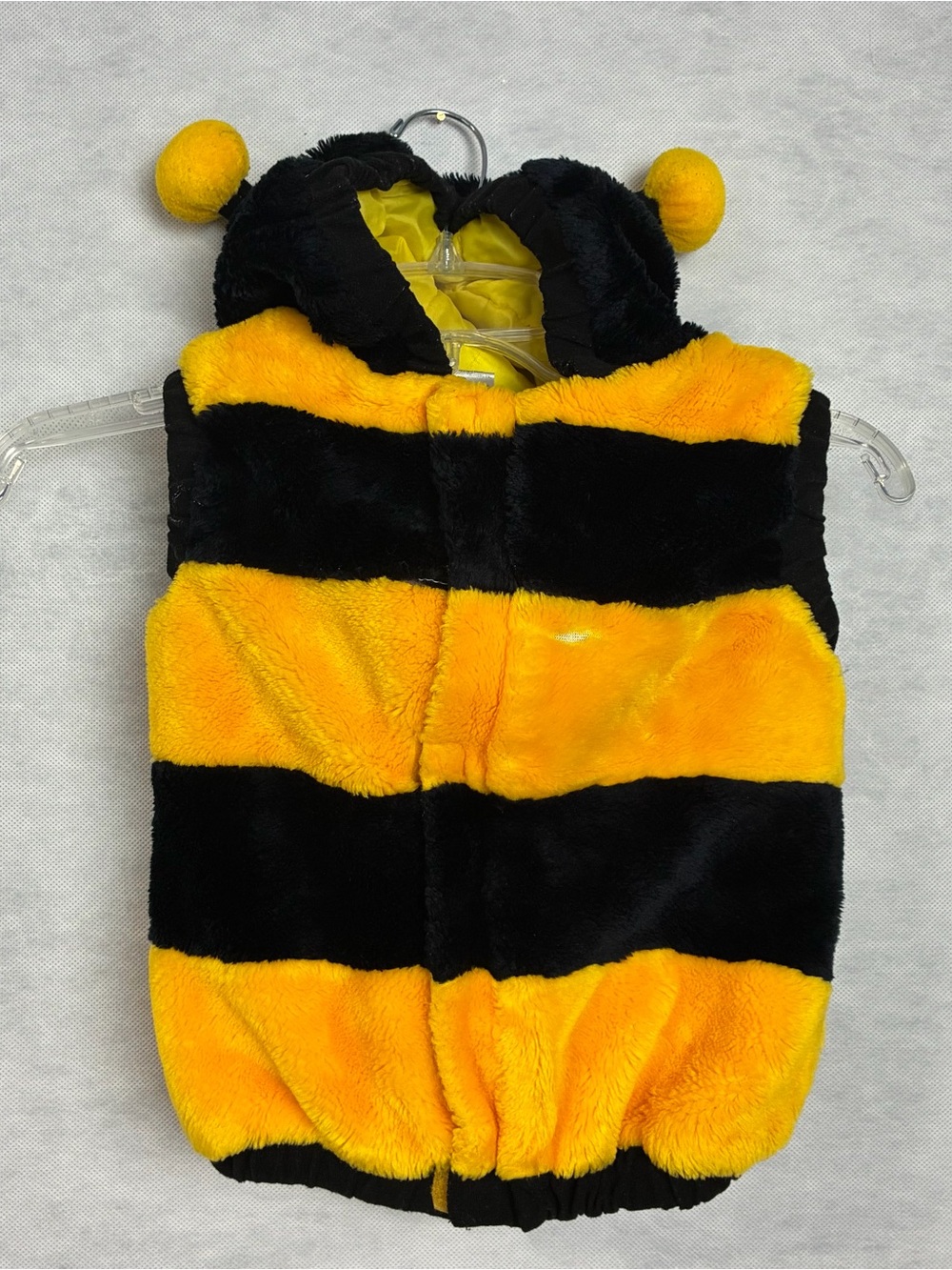 Bumble Bee Costume Hoodie Toddler Kids Halloween Costume 12 - 24 Month Flaw